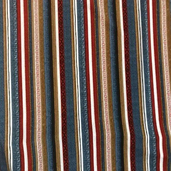 BCBGENERATION STRIPED A-LINE BACK YOKE DRESS Sz S - Picture 5 of 8